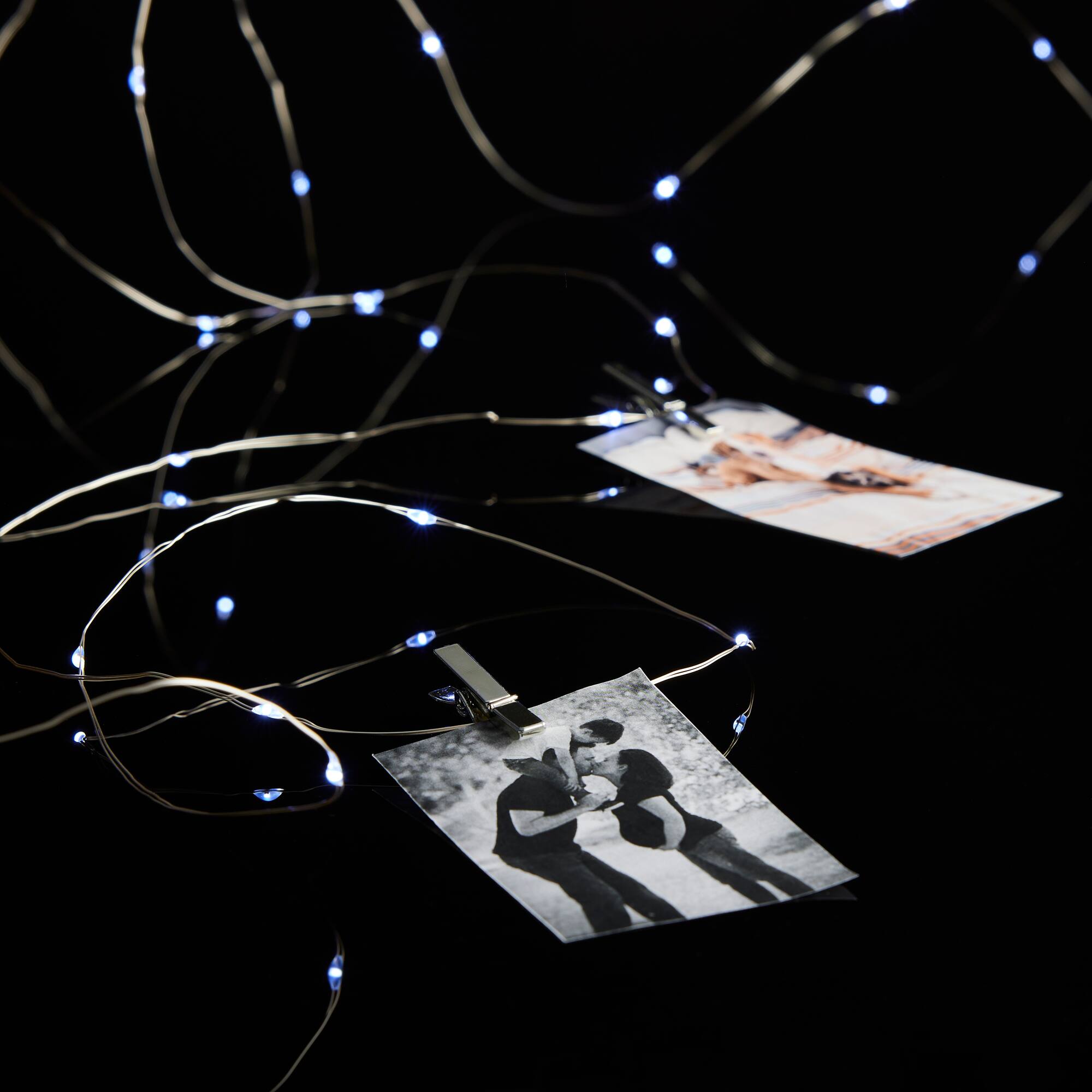 45ct. Cool White LED Silver Clip Lights by Ashland®